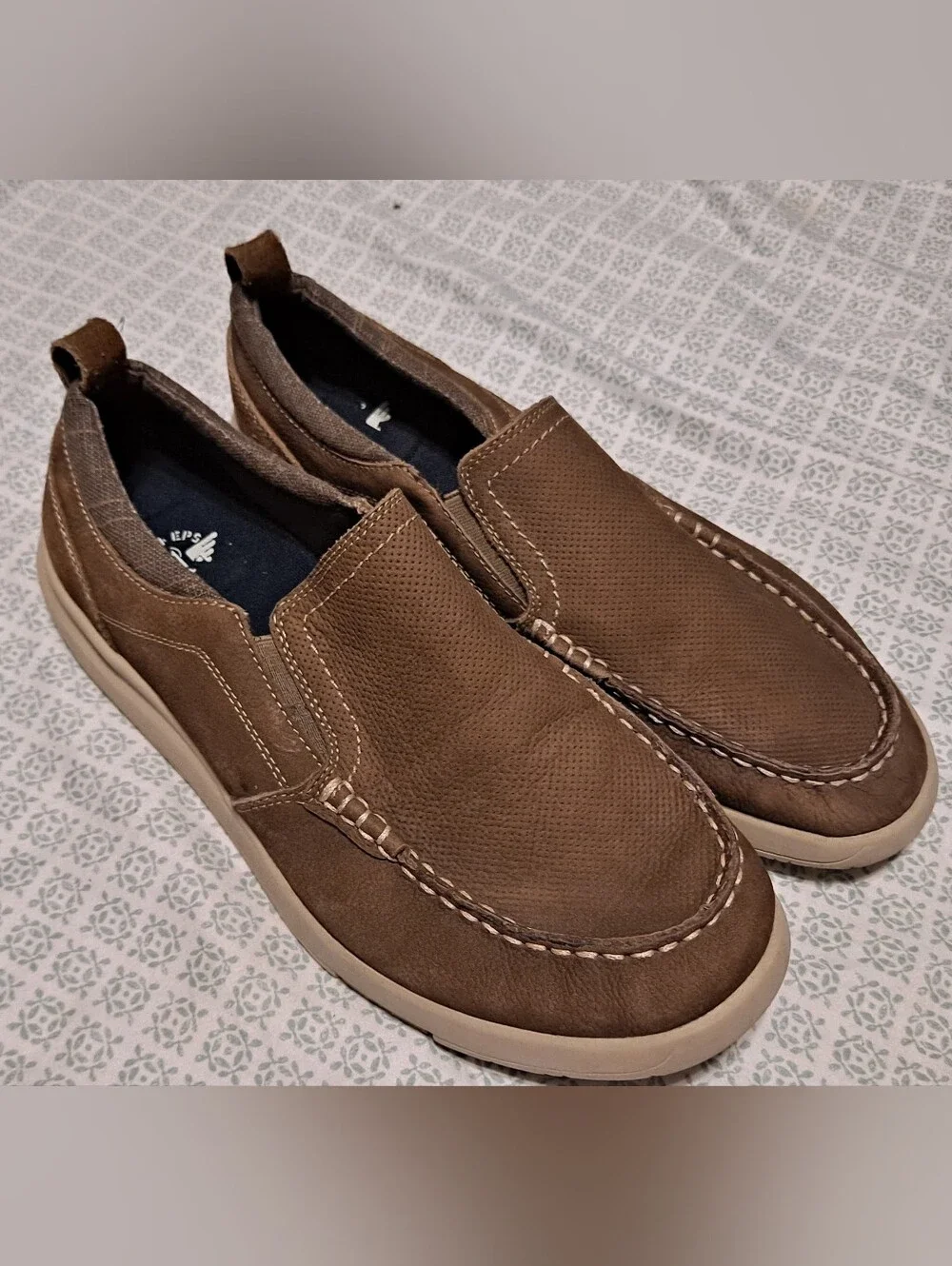 Dockers Men's Brown Slip-On Casual Shoes Sz 10.5